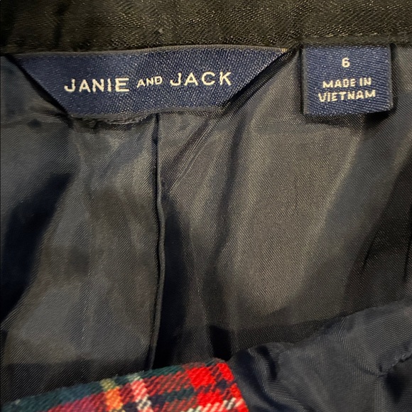 Janie and Jack Plaid Vest and Pants Set - Picture 6 of 7